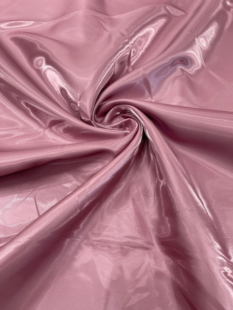 Liquid Wet Bridal Satin Polyester Fabric - High Shine Finish, 58" Width (1 Yard)