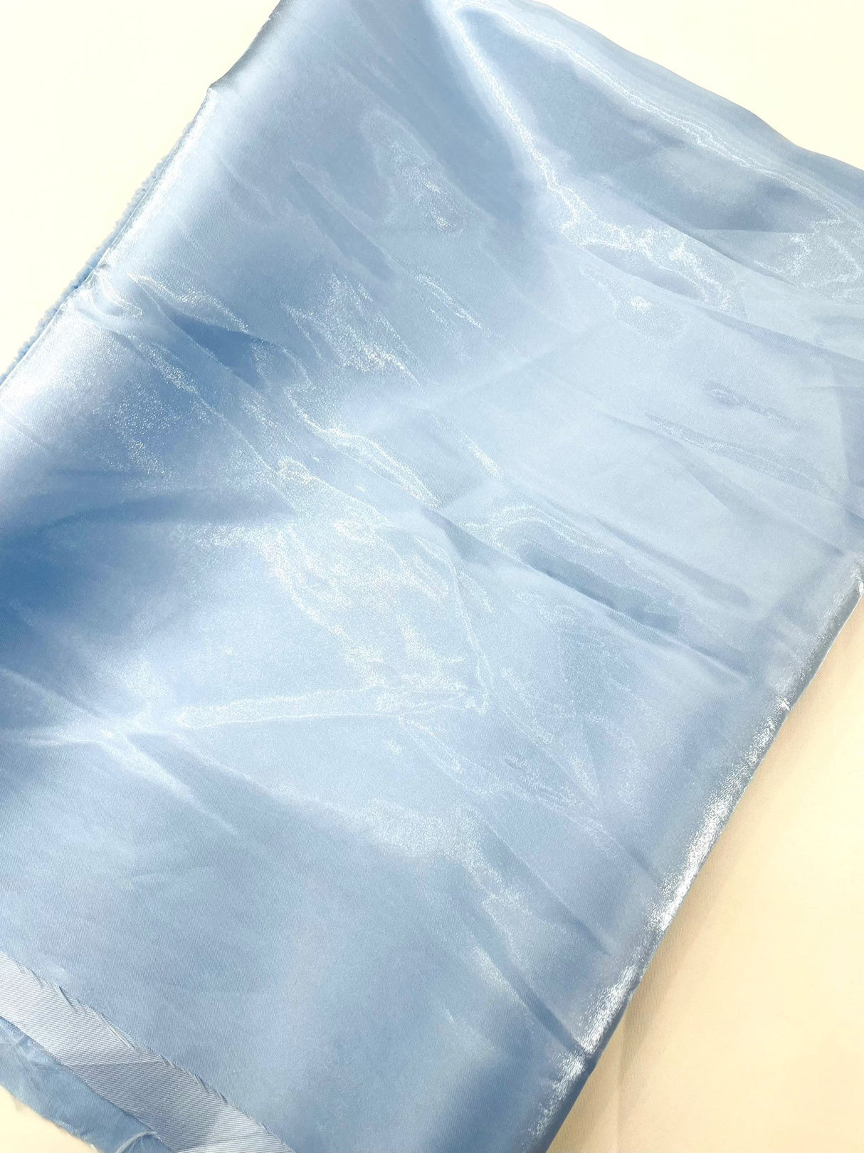 Liquid Wet Bridal Satin Polyester Fabric - High Shine Finish, 58" Width (1 Yard)