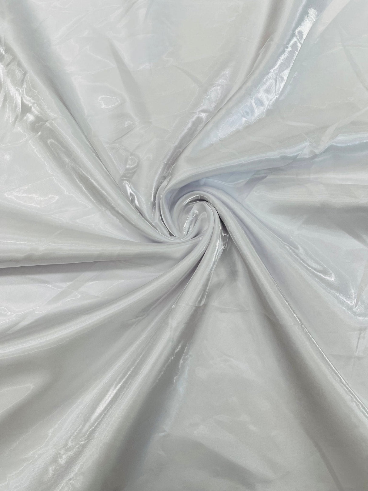 Liquid Wet Bridal Satin Polyester Fabric - High Shine Finish, 58" Width (1 Yard)