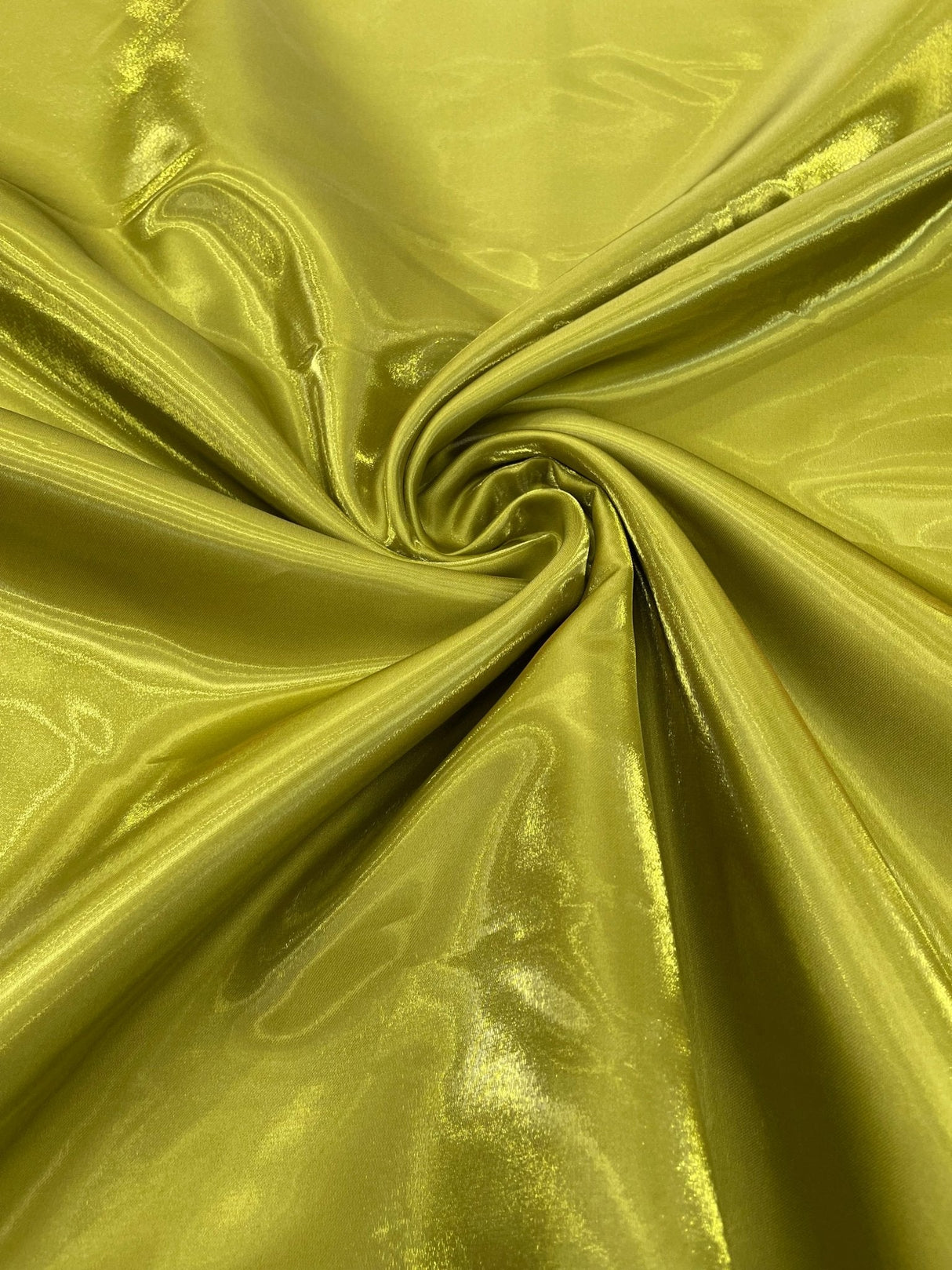Liquid Wet Bridal Satin Polyester Fabric - High Shine Finish, 58" Width (1 Yard)
