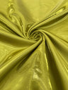 Liquid Wet Bridal Satin Polyester Fabric - High Shine Finish, 58" Width (1 Yard)