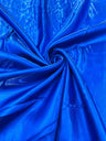 Liquid Wet Bridal Satin Polyester Fabric - High Shine Finish, 58" Width (1 Yard)