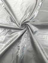 Liquid Wet Bridal Satin Polyester Fabric - High Shine Finish, 58" Width (1 Yard)