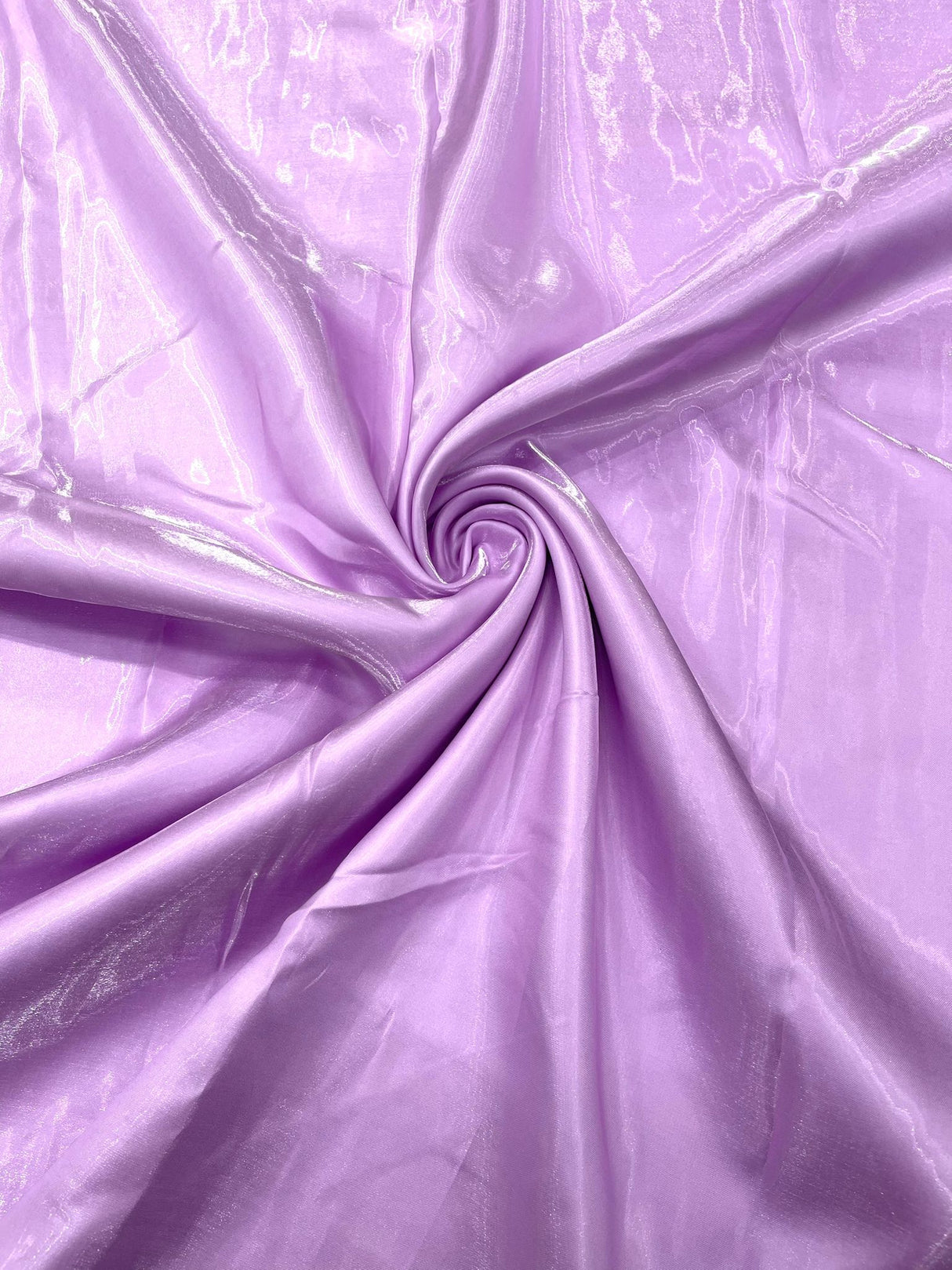Liquid Wet Bridal Satin Polyester Fabric - High Shine Finish, 58" Width (1 Yard)