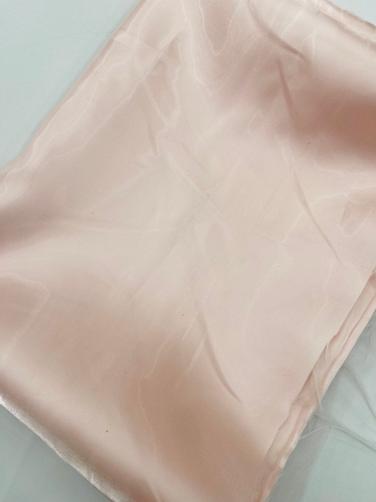 Liquid Wet Bridal Satin Polyester Fabric - High Shine Finish, 58" Width (1 Yard)
