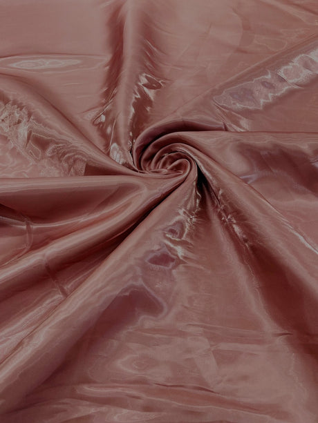 Liquid Wet Bridal Satin Polyester Fabric - High Shine Finish, 58" Width (1 Yard)