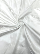 Liquid Wet Bridal Satin Polyester Fabric - High Shine Finish, 58" Width (1 Yard)