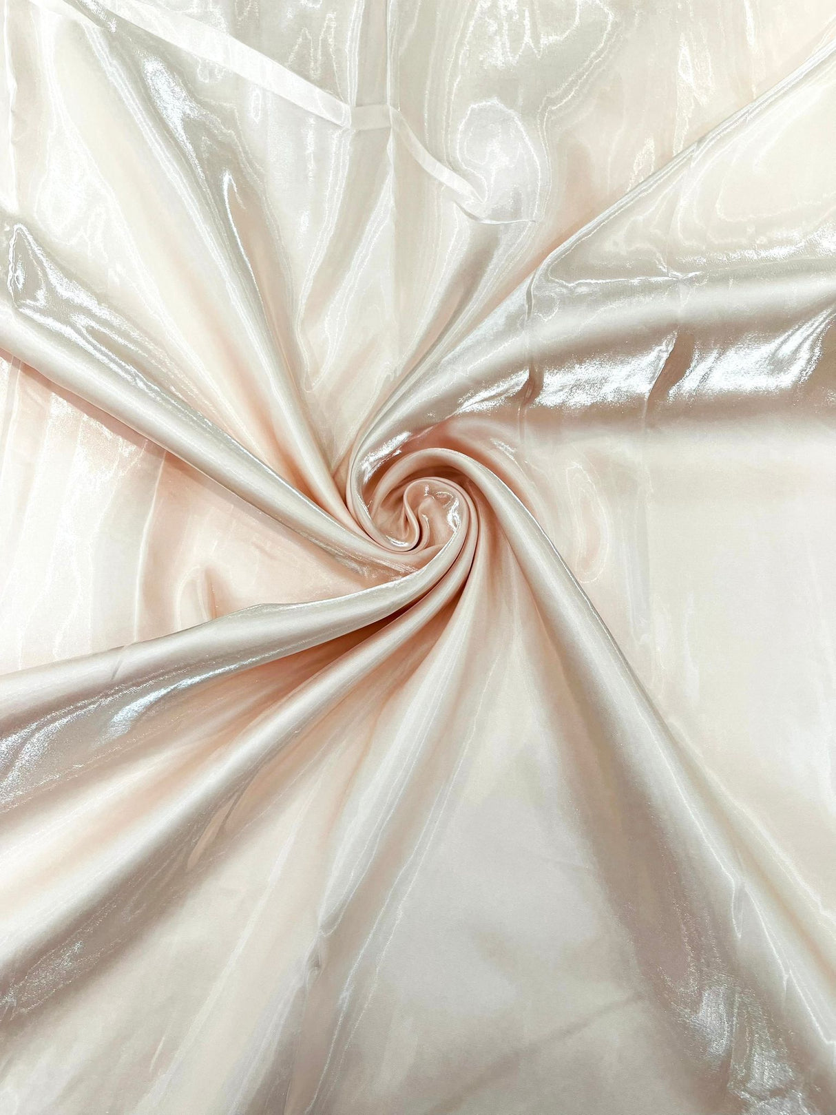 Liquid Wet Bridal Satin Polyester Fabric - High Shine Finish, 58" Width (1 Yard)