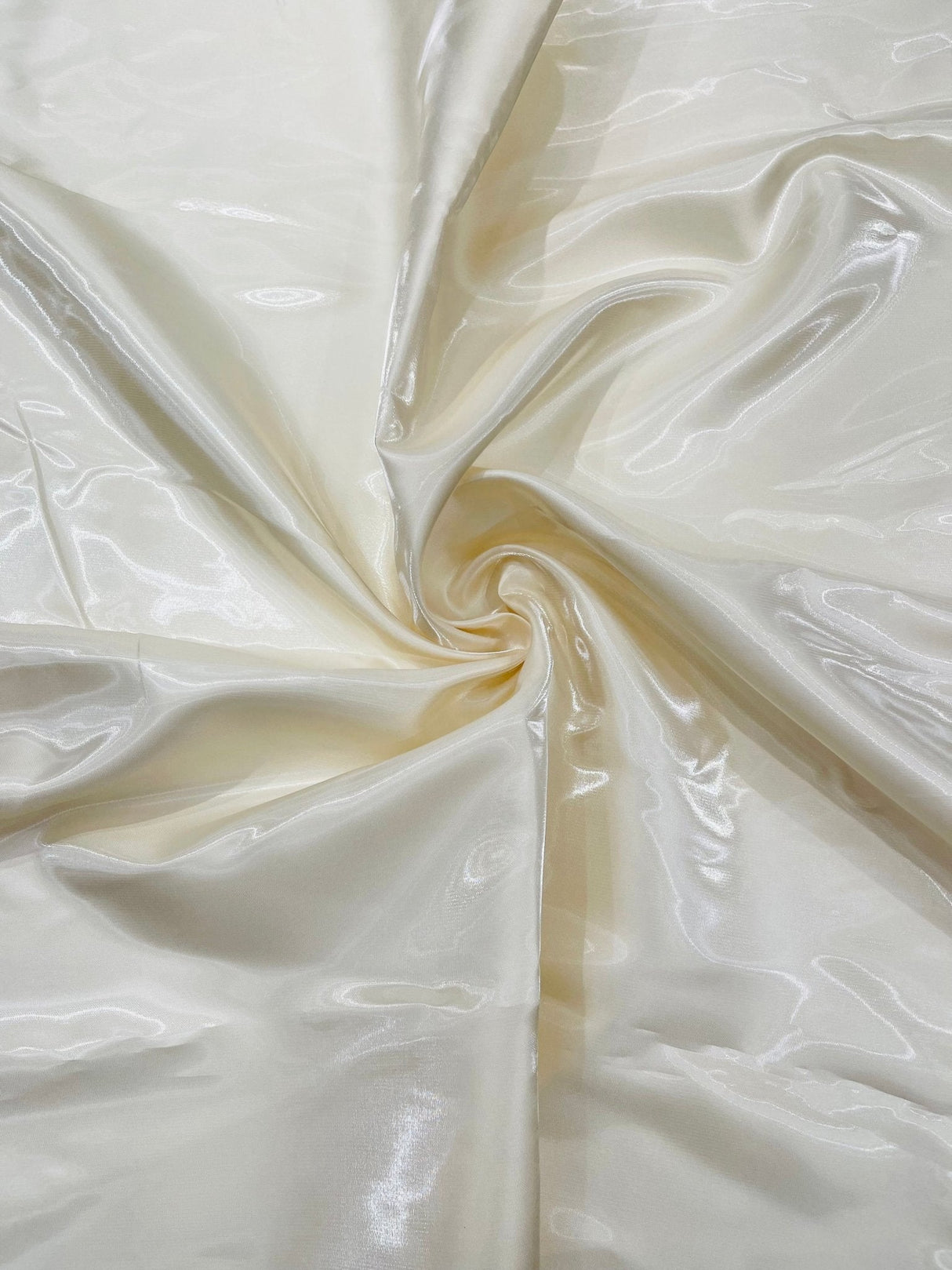 Liquid Wet Bridal Satin Polyester Fabric - High Shine Finish, 58" Width (1 Yard)