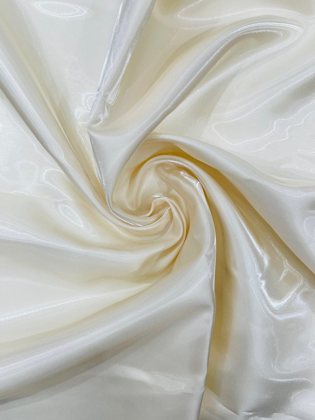 Liquid Wet Bridal Satin Polyester Fabric - High Shine Finish, 58" Width (1 Yard)