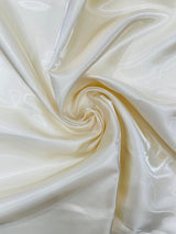 Liquid Wet Bridal Satin Polyester Fabric - High Shine Finish, 58" Width (1 Yard)