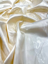 Liquid Wet Bridal Satin Polyester Fabric - High Shine Finish, 58" Width (1 Yard)
