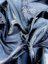 Liquid Wet Bridal Satin Polyester Fabric - High Shine Finish, 58" Width (1 Yard)