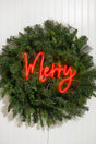 13.8" Merry Lit Neon Sign