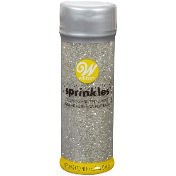 Wilton Silver Pearlized Sugar – 5.25 oz.
