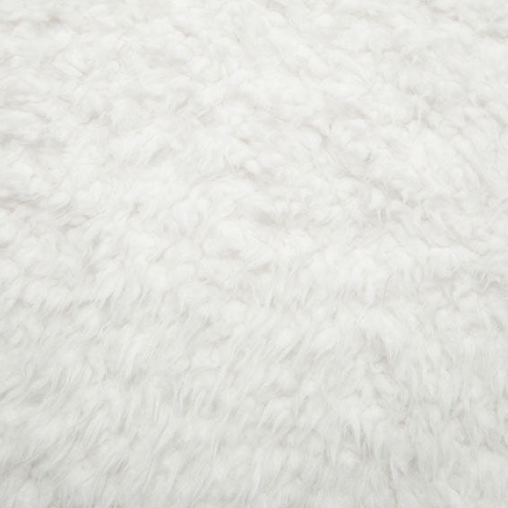 Luxe Cuddle Llama White Fabric