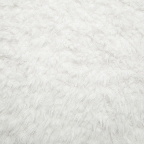 Luxe Cuddle Llama White Fabric