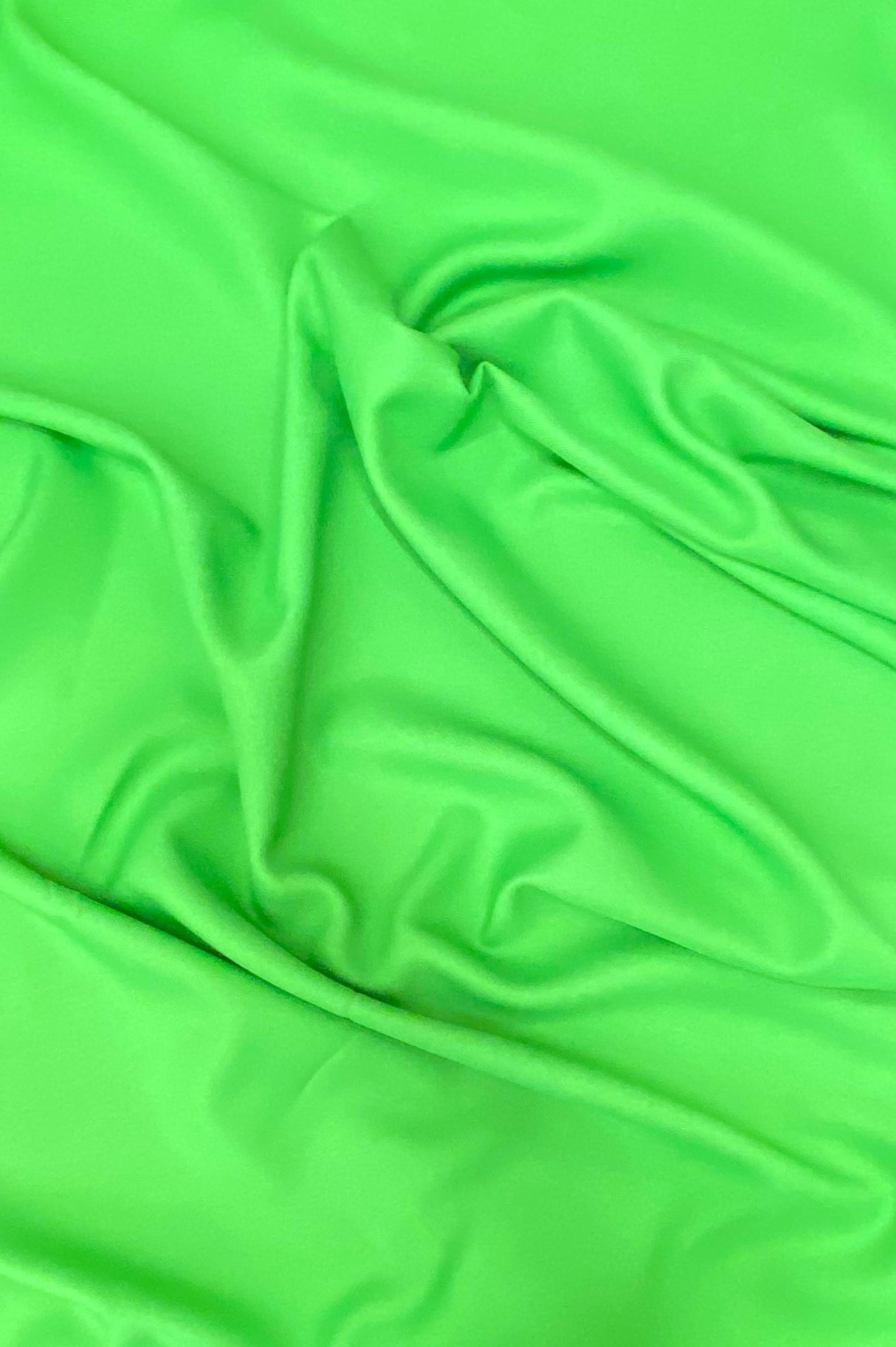 Gabardine Lime Polyester Gabardine Fabric - Lime, 59/60" Width
