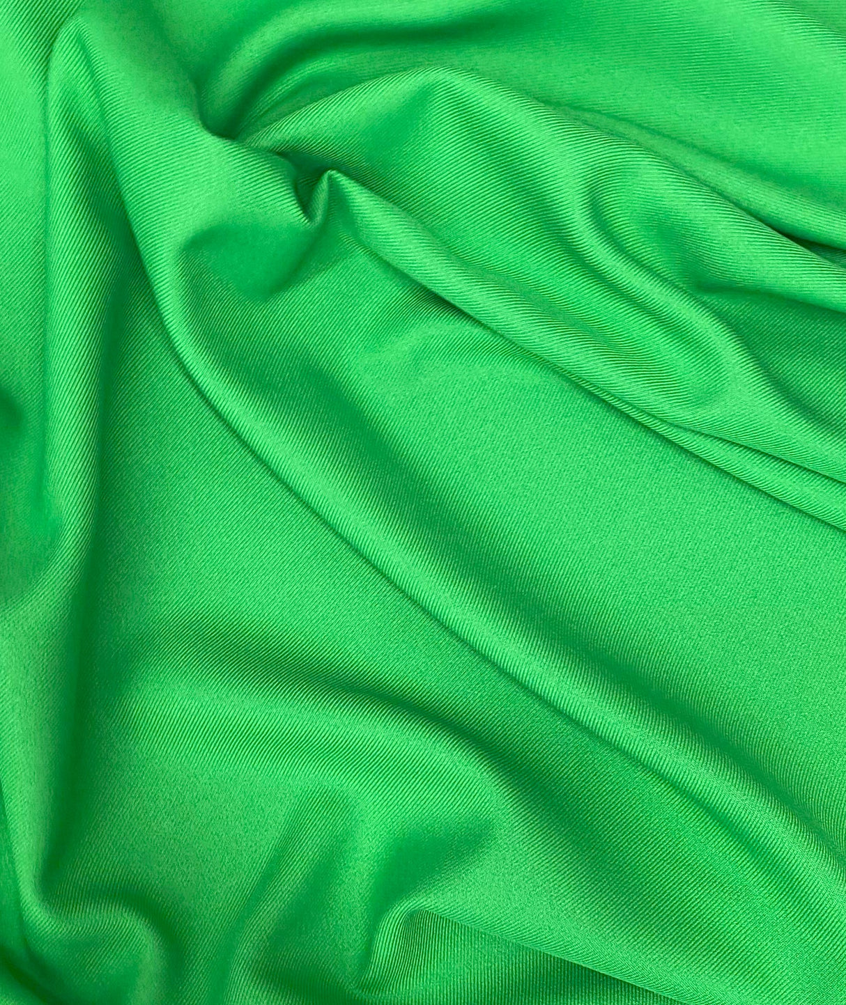 Gabardine Lime Polyester Gabardine Fabric - Lime, 59/60" Width