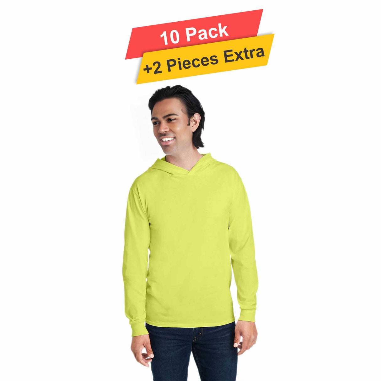 Polymesh Hoodie - 10 pack - 100% polyester