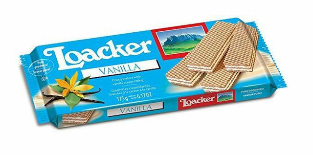 Loacker Vanilla Wafer 175 Gm