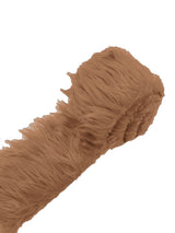 Long Pail Soft Faux Fur Fabric - Shaggy Strip, Multiple Colors, 3" X 60" Inch (1 Piece)