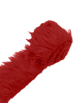 Long Pail Soft Faux Fur Fabric - Shaggy Strip, Multiple Colors, 3" X 60" Inch (1 Piece)