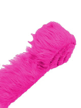 Long Pail Soft Faux Fur Fabric - Shaggy Strip, Multiple Colors, 3" X 60" Inch (1 Piece)