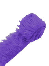 Long Pail Soft Faux Fur Fabric - Shaggy Strip, Multiple Colors, 3" X 60" Inch (1 Piece)