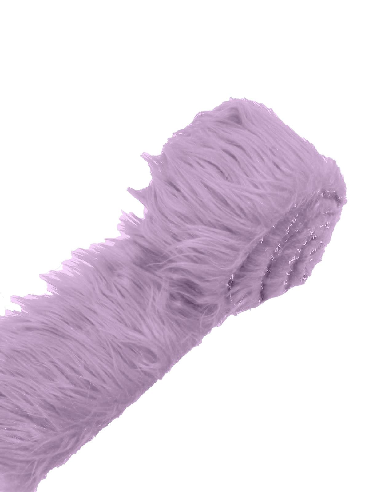 Long Pail Soft Faux Fur Fabric - Shaggy Strip, Multiple Colors, 3" X 60" Inch (1 Piece)