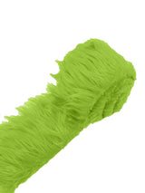 Long Pail Soft Faux Fur Fabric - Shaggy Strip, Multiple Colors, 3" X 60" Inch (1 Piece)