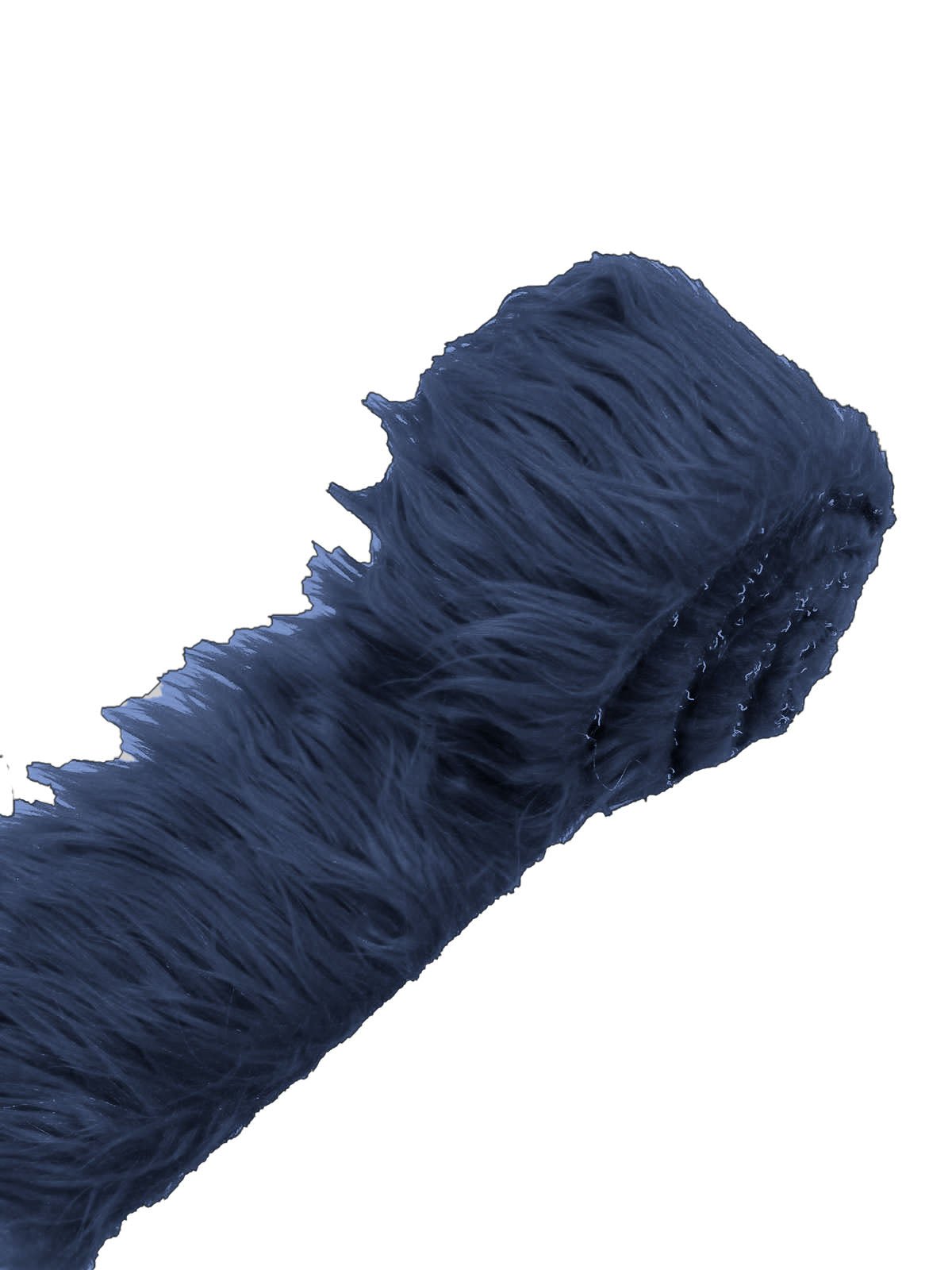 Long Pail Soft Faux Fur Fabric - Shaggy Strip, Multiple Colors, 3" X 60" Inch (1 Piece)