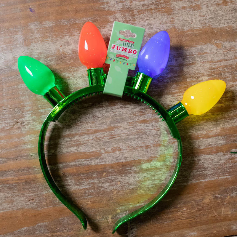 Flashing Lotsa Lites Holiday Headband