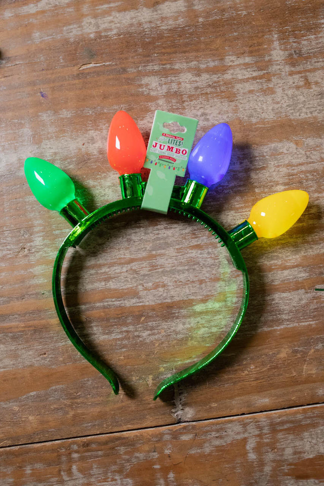 Flashing Lotsa Lites Holiday Headband