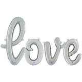 Foil Balloon LOVE Script Letters Kit