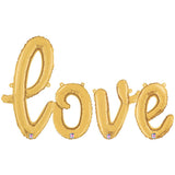 Foil Balloon LOVE Script Letters Kit