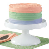 Wilton 2-in-1 Pedestal Cake Stand and Serving Plate, 10-Inch Round Stand