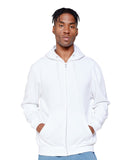 Sudadera con capucha premium unisex con cierre completo