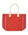 Seville Jute & Canvas Tote Bag