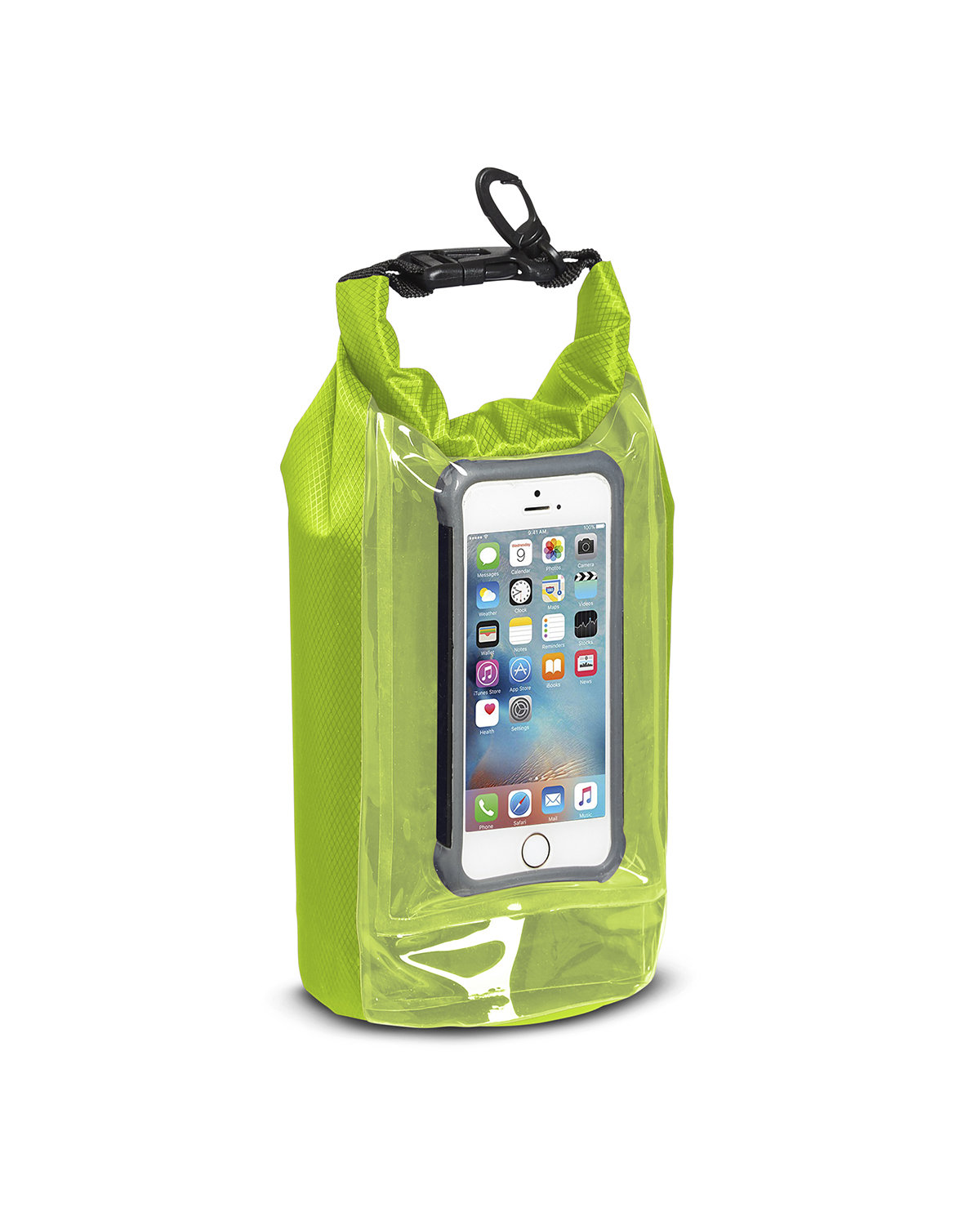 2L Water-Resistant Dry Bag with Mobile Pocket