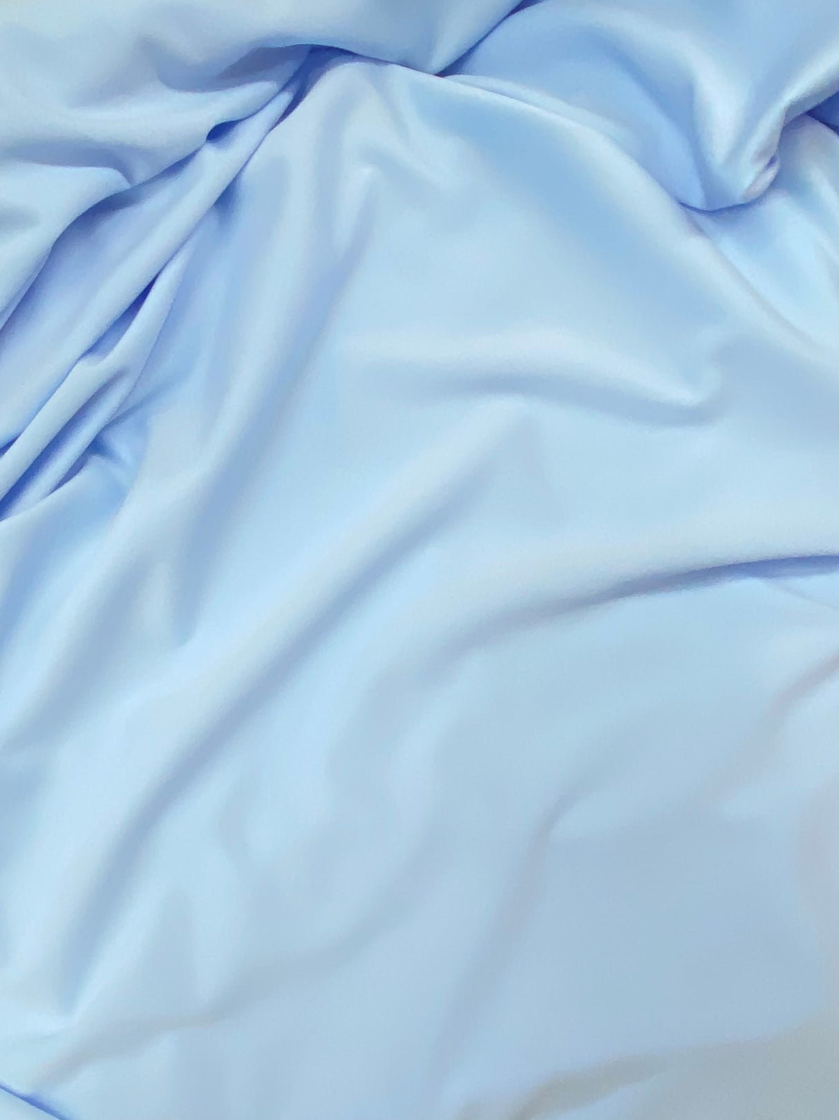 Lt. Blue Polyester Scuba Fabric - Light Blue, 59"-60" Width