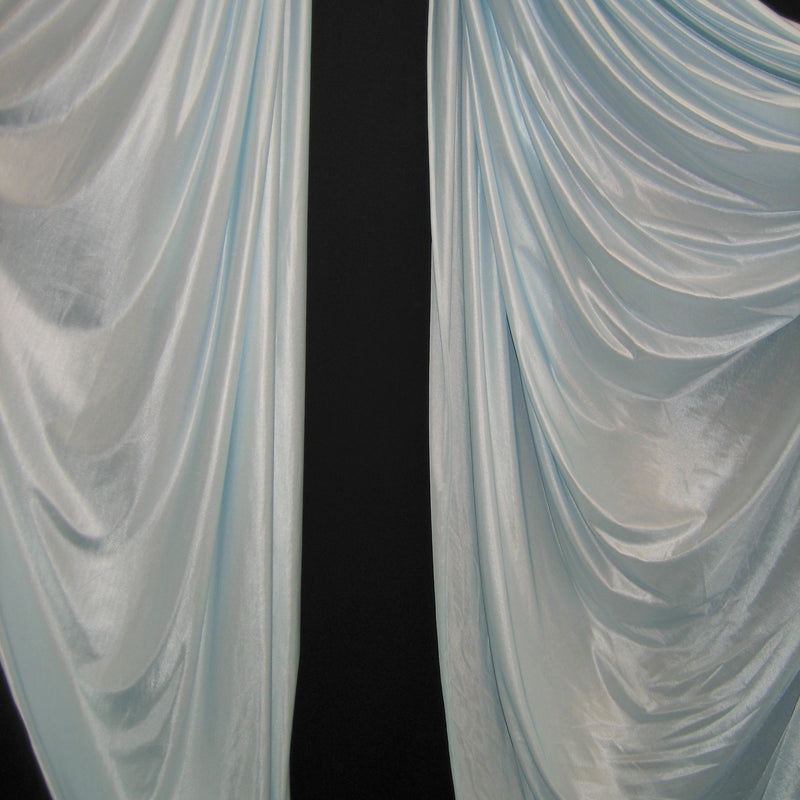 Low Stretch Polyester Fabric - Light Blue, 108"-120" Width (1 Yard)