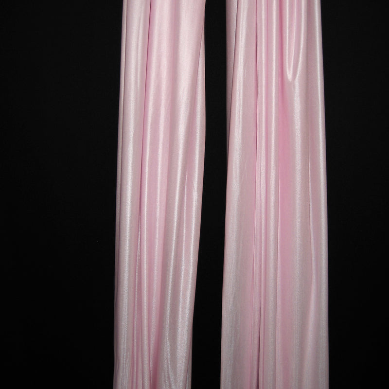 Low Stretch 40 Denier Tricot Polyester Fabric - Light Pink, 108"-120" Width (1 Yard)