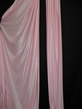 1 Yard Low Stretch Lt. Pink Tricot Polyester Fabric For Aerial Silks Hammocks Backdrops Crafts 108/120 Inch Wide
