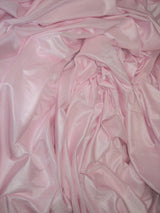 Low Stretch 40 Denier Tricot Polyester Fabric - Light Pink, 108"-120" Width (1 Yard)