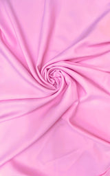 Gabardine Polyester Fabric - Light Pink, 59/60" Width (1 Yard)