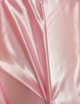 Pink Bridal Satin Polyester Fabric - Pink, Sheen, 58"-60" Width (1 Yard)
