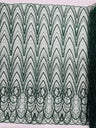 Luxury Chain Geometric Beaded Lace Fabric - Geometric Chain Beaded Lace, 54" Width (1 Yard)