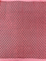 Luxury Diamond Design Mini Glitz Sequins Mesh Fabric - Diamond Pattern, 54" Width (1 Yard)
