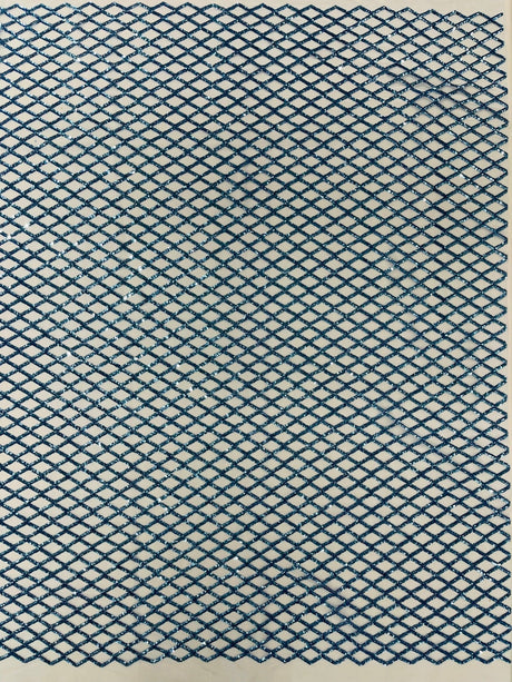 Luxury Diamond Design Mini Glitz Sequins Mesh Fabric - Diamond Pattern, 54" Width (1 Yard)